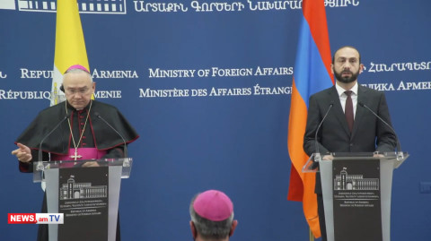 ԱԳ նախարարի և Սուրբ Աթոռի պետքարտուղարի ընդհանուր հարցերով փոխանորդի համատեղ հայտարարությունը