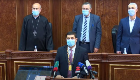 Գյումրիի նորընտիր քաղաքապետի երդմնակալությունը