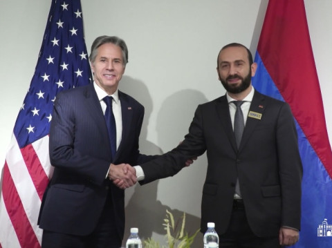 Mirzoyan and Blinken discuss settlement of Karabakh conflict