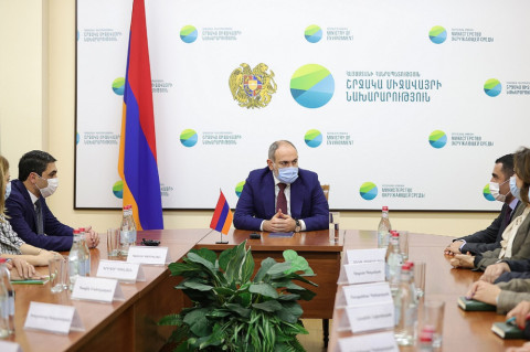 Տնտեսությանը զարկ կտանք և կզարգացնենք. Փաշինյանը ներկայացրել է Շրջակա միջավայրի նորանշանակ նախարարին