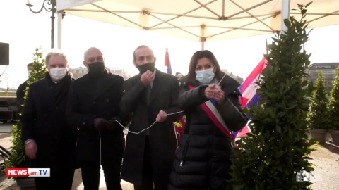 Փարիզում Արարատ Միրզոյանի և Փարիզի քաղաքապետի մասնակցությամբ բացվել է Հայաստանի էսպլանադը