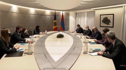 Նիկոլ Փաշինյանը հանդիպել է Մոլդովայի նախագահ Մայա Սանդուի հետ