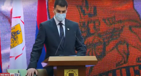 ՈւՂԻՂ. Երեւանի նոր քաղաքապետի երդման արարողությունը. ներկա է Փաշինյանը