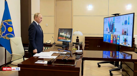 ՀԱՊԿ երկրների ղեկավարները 1 րոպե լռությամբ հարգեցին Ղազախստանում զոհվածների հիշատակը