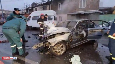 Խոշոր վթար Թբիլիսյան խճուղում․ կան վիրավորներ