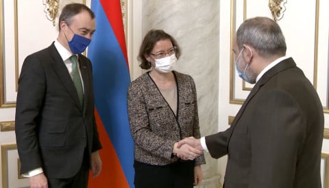 Նիկոլ Փաշինյանն ընդունել է Եվրոպական միության պատվիրակությանը