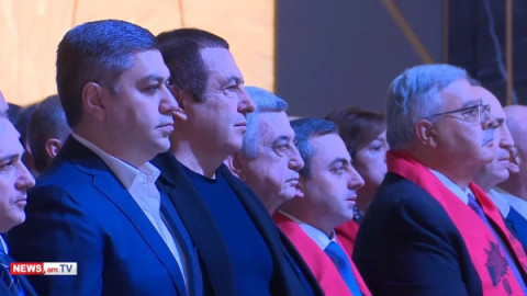 ՀՅԴ 131-րդ ամյակին ներկա են ՀՀ եւ Արցախի նախկին նախագահները