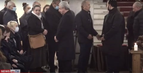 Հայաստանի եւ Արցախի նախկին նախագահները մասնակցում են Արթուր Գրիգորյանի հոգեհանգստին
