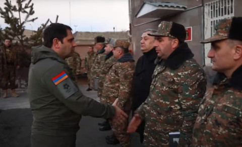 Պաշտպանության նախարար Սուրեն Պապիկյանը՝ հարավային ուղղության զորամասերում