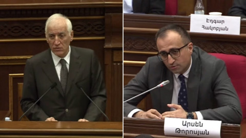 Դուք լինելո՞ւ եք միայն մեր նախագահը, թե՞ բոլոր քաղաքացիներինը. Արսեն Թորոսյանը՝ նախագահի թեկնածուին
