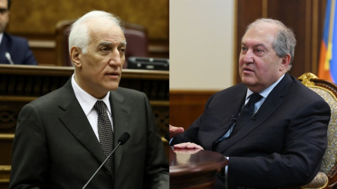 Վահագն Խաչատրյանը միայն ՔՊ–ի քվեարկությամբ ընտրվեց Հայաստանի նախագահ