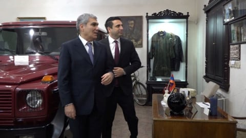 Ալեն Սիմոնյանն այցելել է ՀՀ ազգային հերոս Վազգեն Սարգսյանի տուն-թանգարան