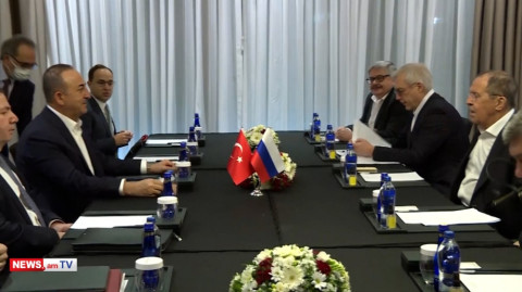 Ռուսաստանի եւ Թուրքիայի արտգործնախարարների հանդիպումը՝ Անթալիայում
