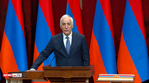 ՀՀ 5-րդ նախագահ Վահագն Խաչատուրյանի երդմնակալության արարողությունը
