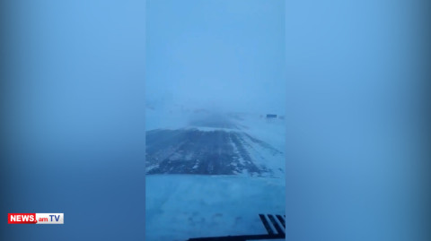 Սարավան-Զանգեր ճանապարհին գետնամրրիկ է