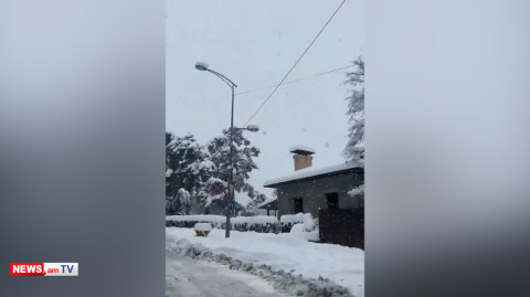 Ստեփանակերտում ձյան բարձրությունը հասնում է 30-40 սմ-ի