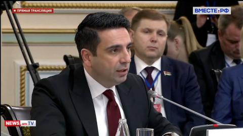 Մենք պատրաստ ենք երկխոսության. Ալեն Սիմոնյանն ԱՊՀ ՄՎ խորհրդի նիստում խոսել է խաղաղության պայմանագրից