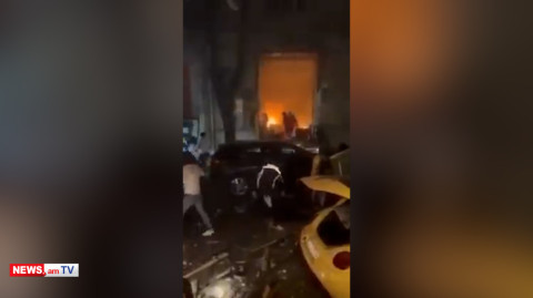 Ուժեղ պայթյուն Բաքվի կենտրոնում