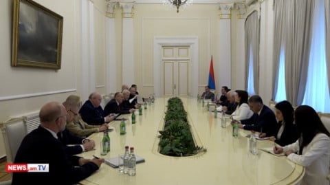 Նախագահ Վահագն Խաչատուրյանն ընդունել է ԵԱՀԿ գործող նախագահ Զբիգնև Ռաուի գլխավորած պատվիրակությանը