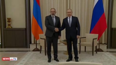 Նիկոլ Փաշինյանի ու Վլադիմիր Պուտինի հանդիպումը Մոսկվայում
