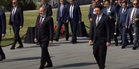 Նիկոլ Փաշինյանը, Ալեն Սիմոնյանն ու մյուս պաշտոնյաներն այցելեցին Ծիծեռնակաբերդ