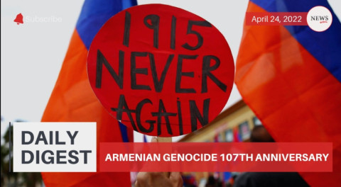 Armenian Genocide anniversay digest: Candlelight march and int. community’s response (VIDEO)