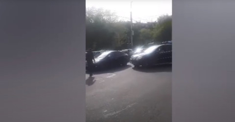 Ցուցարարները փակել են Գայի պողոտան՝ կաթվածահար անելով երթեւեկությունը
