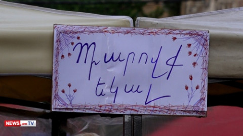 Ֆրանսիայի հրապարակում արցախյան հյուրասիրություն է