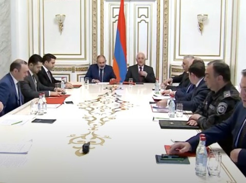 Նիկոլ Փաշինյանի գլխավորությամբ տեղի է ունեցել Անվտանգության խորհրդի նիստ