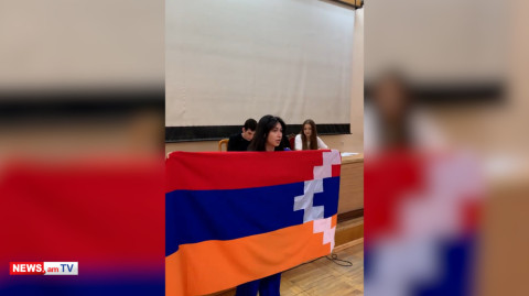 «Առանց թուրքի Հայաստան եւ Արցախ լինելու է»․ ԵՊՀ ուսանողուհին՝ լսարանում