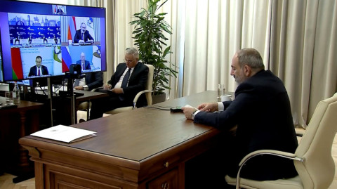 Փաշինյանը տեսակապով ելույթ է ունեցել Բիշքեկում անցկացվող Եվրասիական տնտեսական ֆորումին