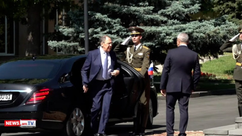 Սերգեյ Լավրովը ժամանեց Բաղրամյան 26