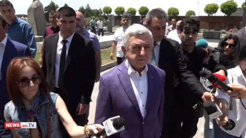 Այլեւս երբեք Ալիևին չեմ մեկնաբանելու, նա ինձ համար այլեւս գոյություն չունի․ Սերժ Սարգսյան