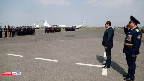Սուրեն Պապիկյանը ներկա է գտնվել ԶՈՒ ավիացիայի կազմավորման 30-ամյակին նվիրված հանդիսավոր միջոցառմանը