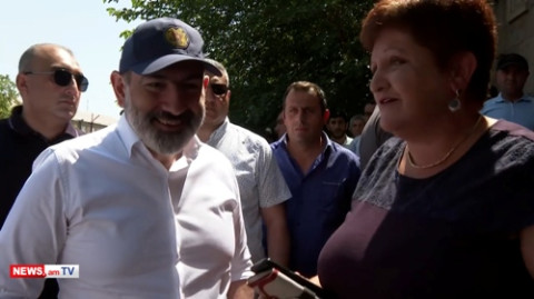 Պարոն վարչապետ, էս գյուղի երազանքը կատարվում է. Գայի բնակչուհին` Փաշինյանին