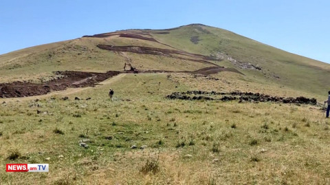 Հատիսի գագաթը լրիվ աղավաղված է, շինարարությունը շարունակվում է. ահազանգ