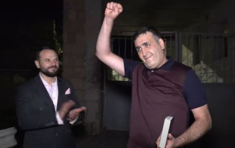 Պայքարը շարունակվում է, էս 7 ամիսը ինձ չի ընկճել. Նարեկ Մանթաշյանն ազատ արձակվեց «Վարդաշեն» ՔԿՀ-ից
