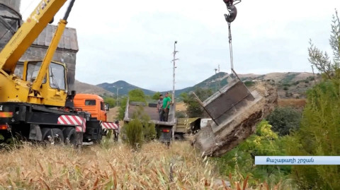 Քաշաթաղից տարհանում են հուշարձանները