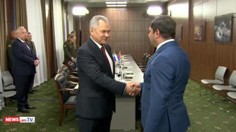Սուրեն Պապիկյանը հանդիպել է Սերգեյ Շոյգուի հետ