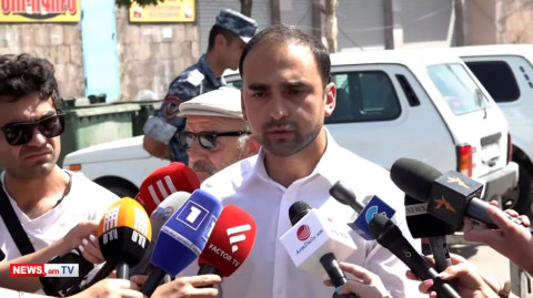 Ես այստեղ եմ՝ որպես ՔՊ–ի կողմից առաջադրվելիք քաղաքապետի թեկնածու. Ավինյանը պայթյունի վայրում է