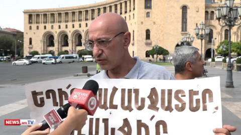 Բերձորն ու Աղավնոն մեր պետականության վերջի սկիզբն է. բողոքի ակցիա Կառավարության դիմաց