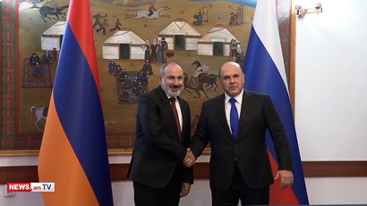 Նիկոլ Փաշինյանը հանդիպել է ՌԴ վարչապետ Միխայիլ Միշուստինի հետ