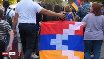 Քայլերթ ու հանրահավաք՝ Արցախի Հանրապետության հռչակման 31-րդ տարեդարձի առիթով