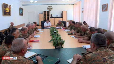 Արցախի նախագահը խորհրդակցություն է անցկացրել ՊԲ բարձրաստիճան սպայակազմի հետ