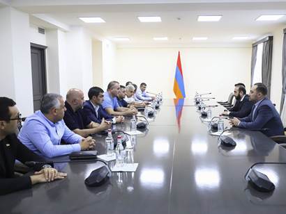 Հայաստանի արտգործնախարարն ընդունել է Արցախի Ազգային ժողովի պատգամավորների պատվիրակությանը