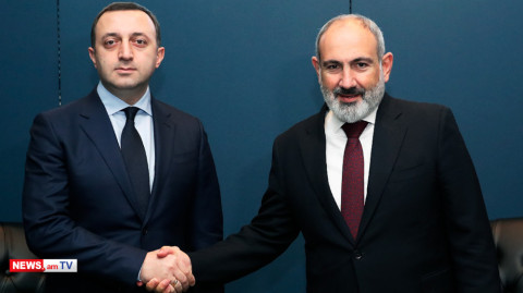 Վարչապետ Փաշինյանը Նյու Յորքում հանդիպել է Վրաստանի վարչապետ Իրակլի Ղարիբաշվիլիին