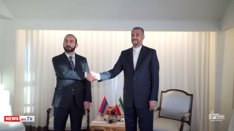 Հանդիպել են Հայաստանի եւ Իրանի արտգործնախարարները