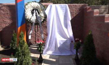 «Հրաշքով ողջ մնացինք».պատերազմի մասնակից Վահագն ու Կարենը զոհված ընկերների հիշատակին խաչքար են բացել