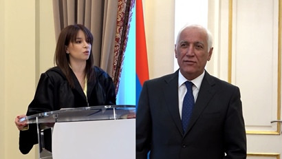 Դատավորների երդման արարողությունը` նախագահականում