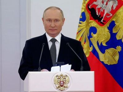 Վլադիմիր Պուտինի ելույթը Գեորգիեւյան դահլիճում
